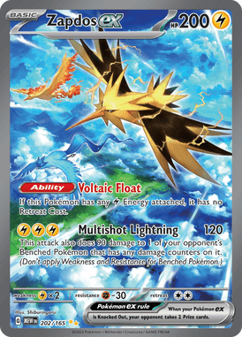 151 - 202/165 - Zapdos ex - Pokemon kaarten Kopen - LuiopZondag TCG Store Assen