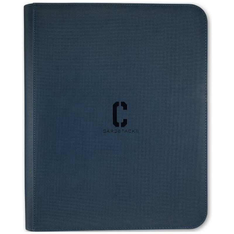 9-Pocket Toploader Binder Blauw - Luiopzondag.nl