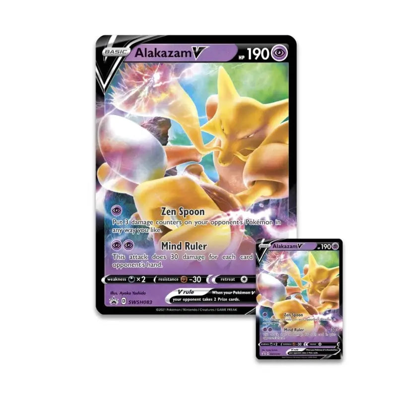 Pokemon Alakazam V box ( Evolving Skies booster pack )