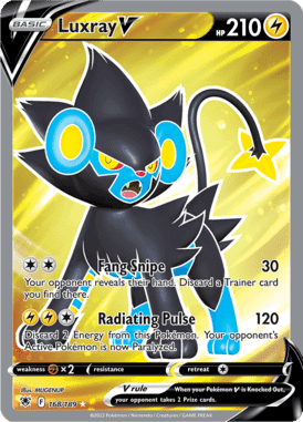 Astral Radiance - 168/189 - Luxray V - LuiopZondag.nl