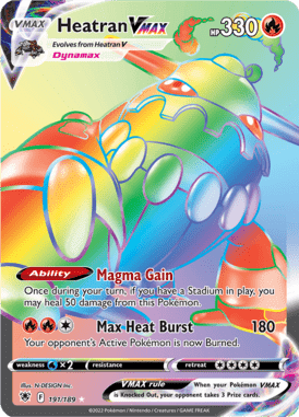 Astral Radiance - 191/189 - Heatran VMAX - LuiopZondag.nl