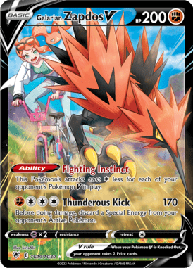 Astral Radiance - TG19 - Galarian Zapdos V - LuiopZondag.nl