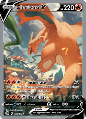 Brilliant Stars - 154/172 - Charizard V - LuiopZondag.nl