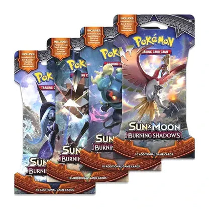 Burning shadows SLeeved Booster packs