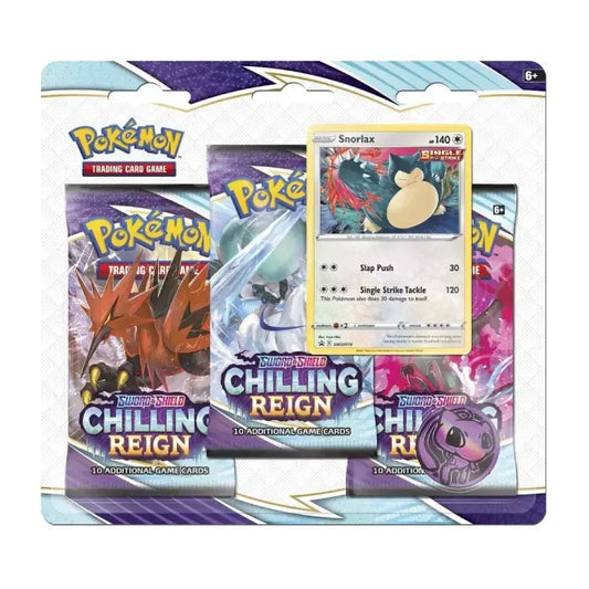 Pokemon Chilling Reign  3-Pack Blister