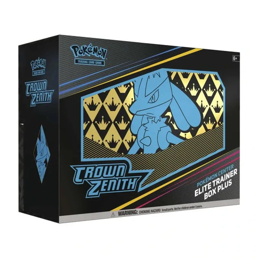 Crown Zenith Pokémon Center Elite Trainer Box Plus