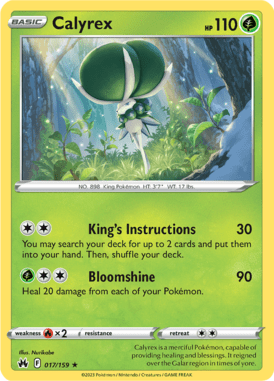 Crown Zenith - 017/159 - Calyrex - Pokemon kaarten Kopen - LuiopZondag TCG Store Assen