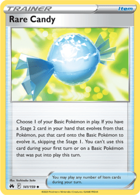 Crown Zenith - 141/159 - Rare Candy - Pokemon kaarten Kopen - LuiopZondag TCG Store Assen