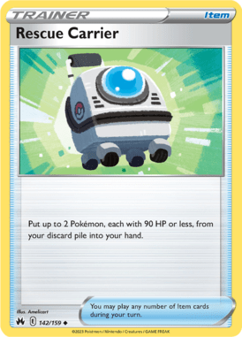 Crown Zenith - 142/159 - Rescue Carrier - Pokemon kaarten Kopen - LuiopZondag TCG Store Assen