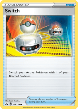 Crown Zenith - 144/159 - Switch - Pokemon kaarten Kopen - LuiopZondag TCG Store Assen