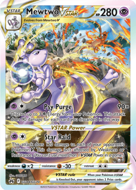 Crown Zenith - GG44 - Mewtwo VSTAR - Pokemon kaarten Kopen - LuiopZondag TCG Store Assen