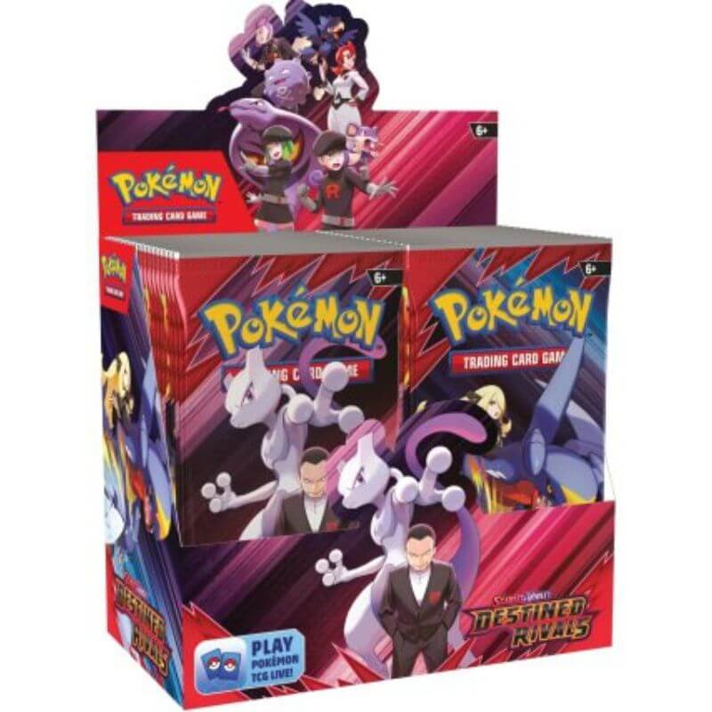 Destined Rivals Booster Box met 36 Pokémon booster packs