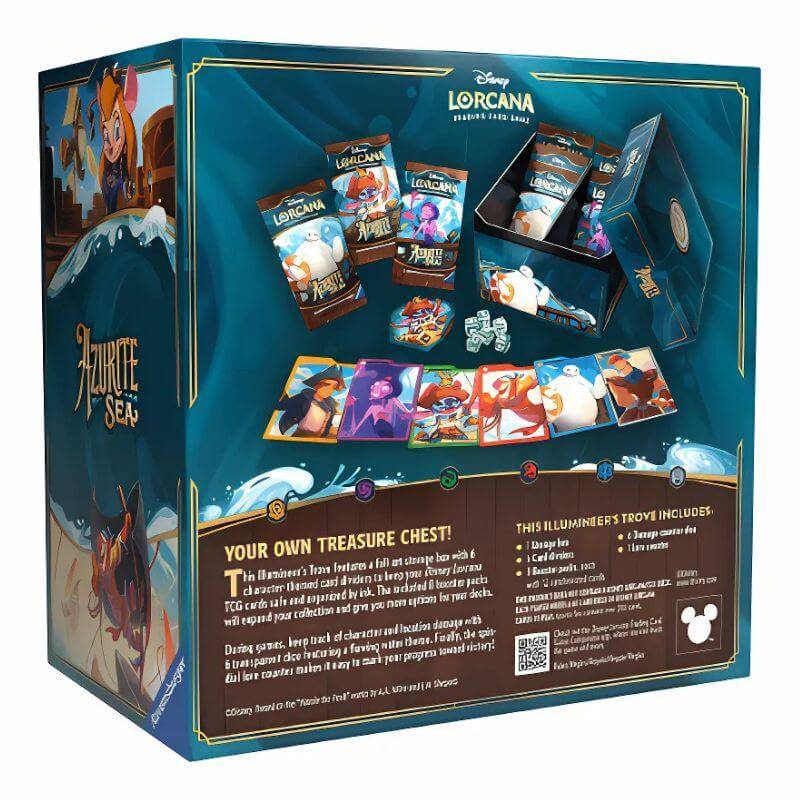 Disney Lorcana Azurite Sea Illumineer’s Trove - Set 6 - Luiopzondag.nl