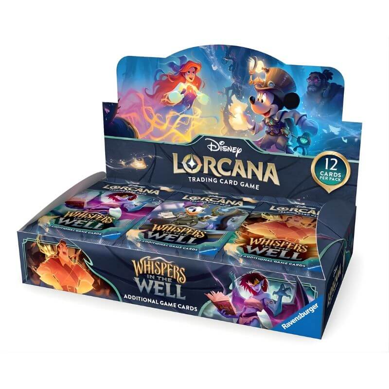 Disney Lorcana Whispers in the Well Booster Box 