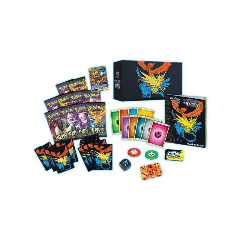 Hidden Fates Elite Trainer Box inhoud