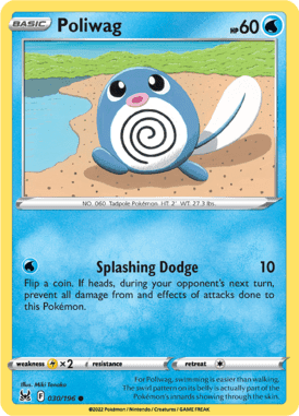 Lost Origin - 030/196 - Poliwag - LuiopZondag.nl