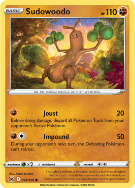 Lost Origin - 094/196 - Sudowoodo - LuiopZondag.nl