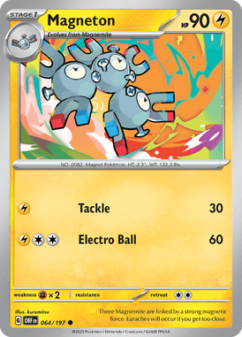 Obsidian Flames - 064/197 -  - Pokemon kaarten Kopen - LuiopZondag TCG Store AssenMagneton