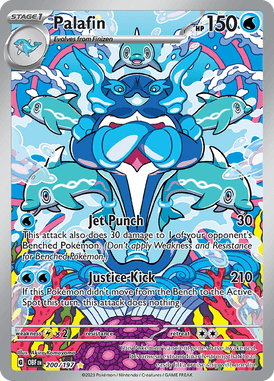 Obsidian Flames - 200/197 - Palafin - Pokemon kaarten Kopen - LuiopZondag TCG Store Assen