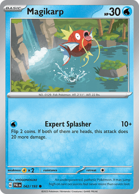 Paldea Evolved - 042/193 - Magikarp - Pokemon kaarten Kopen - LuiopZondag TCG Store Assen