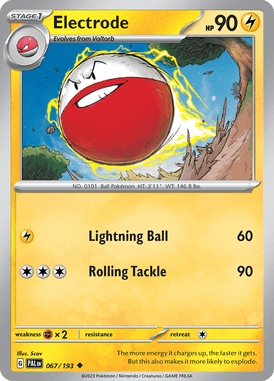 Paldea Evolved - 067/193 - Electrode - Pokemon kaarten Kopen - LuiopZondag TCG Store Assen