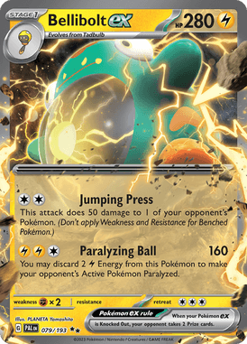 Paldea Evolved - 079/193 - Bellibolt ex - Pokemon kaarten Kopen - LuiopZondag TCG Store Assen