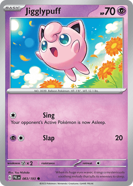 Paldea Evolved - 083/193 - Jigglypuff - Pokemon kaarten Kopen - LuiopZondag TCG Store Assen