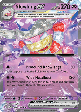 Paldea Evolved - 086/193 - Slowking ex - Pokemon kaarten Kopen - LuiopZondag TCG Store Assen