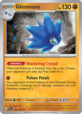 Paldea Evolved - 126/193 - Glimmora - Pokemon kaarten Kopen - LuiopZondag TCG Store Assen