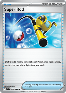 Paldea Evolved - 188/193 - Super Rod - Pokemon kaarten Kopen - LuiopZondag TCG Store Assen