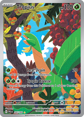Paldea Evolved - 195/193 - Tropius - Pokemon kaarten Kopen - LuiopZondag TCG Store Assen
