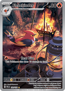 Paldea Evolved - 199/193 - Fletchinder - Pokemon kaarten Kopen - LuiopZondag TCG Store Assen
