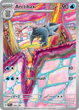 Paldea Evolved - 209/193 - Arctibax - Pokemon kaarten Kopen - LuiopZondag TCG Store Assen