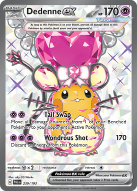Paldea Evolved - 239/193 - Dedenne ex - Pokemon kaarten Kopen - LuiopZondag TCG Store Assen
