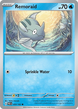 Paradox Rift - 033/182 - Remoraid - Pokemon kaarten Kopen - LuiopZondag TCG Store Assen