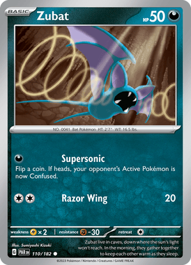 Paradox Rift - 110/182 - Zubat - Pokemon kaarten Kopen - LuiopZondag TCG Store Assen