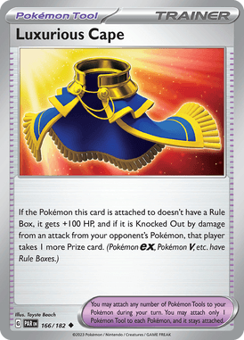 Paradox Rift - 166/182 - Luxurious Cape - Pokemon kaarten Kopen - LuiopZondag TCG Store Assen