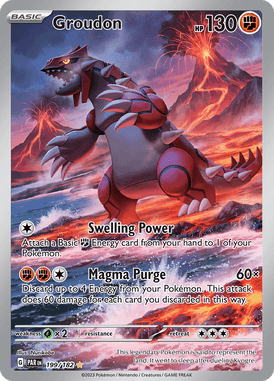 Paradox Rift - 199/182 - Groudon - Pokemon kaarten Kopen - LuiopZondag TCG Store Assen