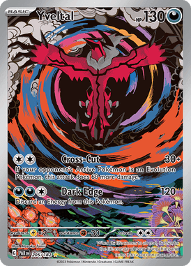 Paradox Rift - 205/182 - Yveltal - Pokemon kaarten Kopen - LuiopZondag TCG Store Assen