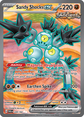 Paradox Rift - 228/182 - Sandy Shocks ex - Pokemon kaarten Kopen - LuiopZondag TCG Store Assen