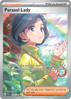 Paradox Rift - 255/182 - Parasol Lady - Pokemon kaarten Kopen - LuiopZondag TCG Store Assen