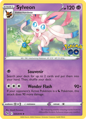 Pokémon GO - 035/078 - Sylveon - LuiopZondag.nl
