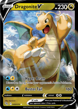 Pokémon GO - 049/078 - Dragonite V - LuiopZondag.nl