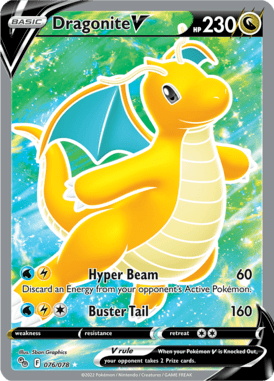Pokémon GO - 076/078 - Dragonite V - LuiopZondag.nl