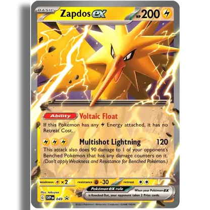 Pokemon 151 Zapdos EX Collection Promo