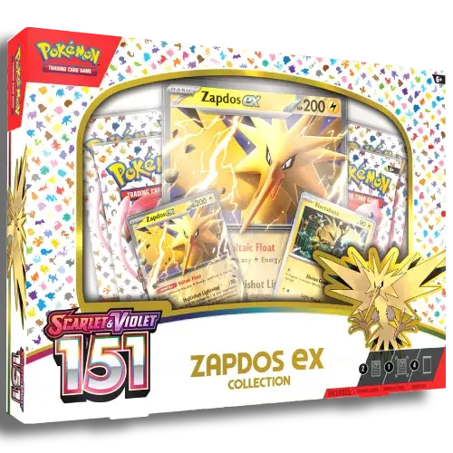 Pokemon 151 Zapdos EX Collection Luiopzondag.nl
