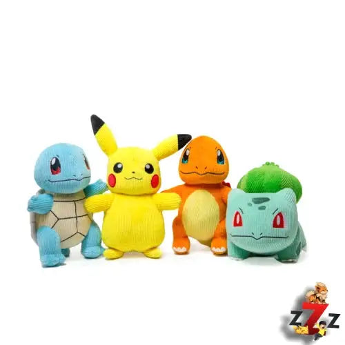 Pokemon Knuffels Pikachu Charmander Bulbasaur Squirtle 