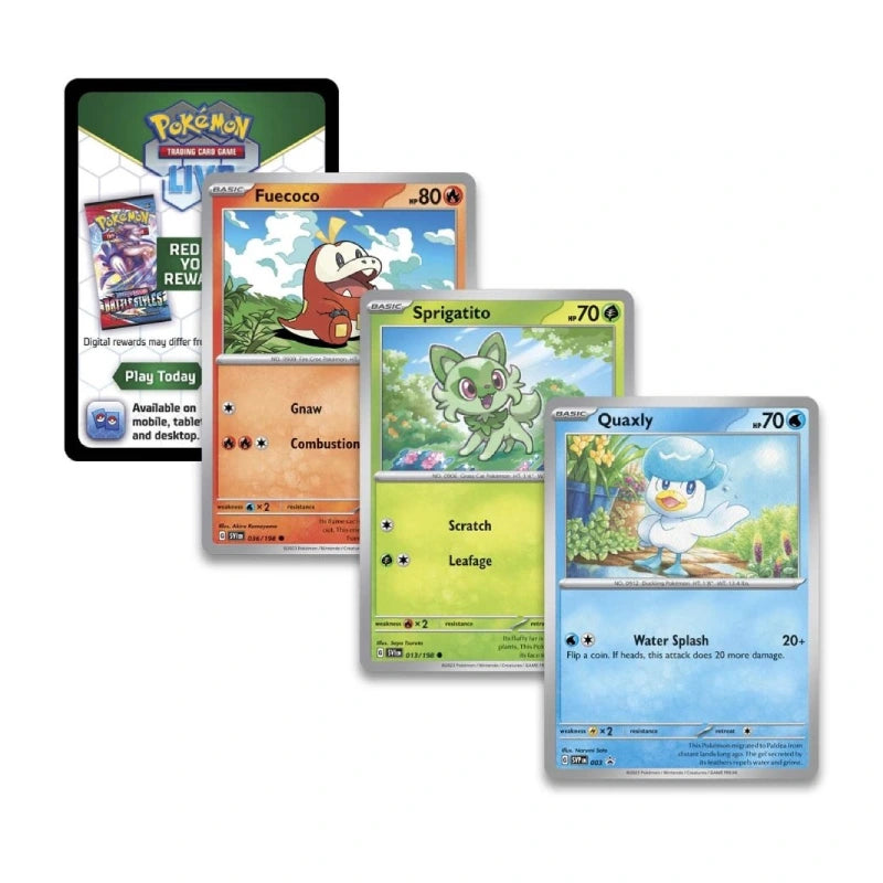 Pokemon Paldea Collection Quaxly promo