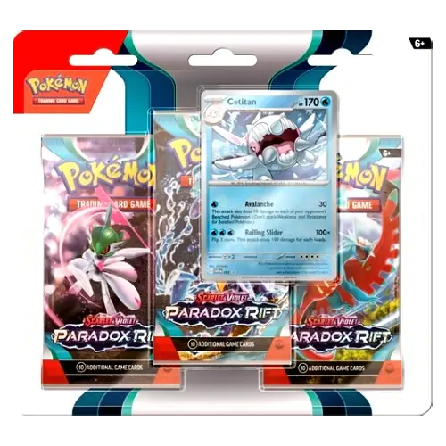 Pokemon Paradox Rift 3-Pack Blister - Arctibax