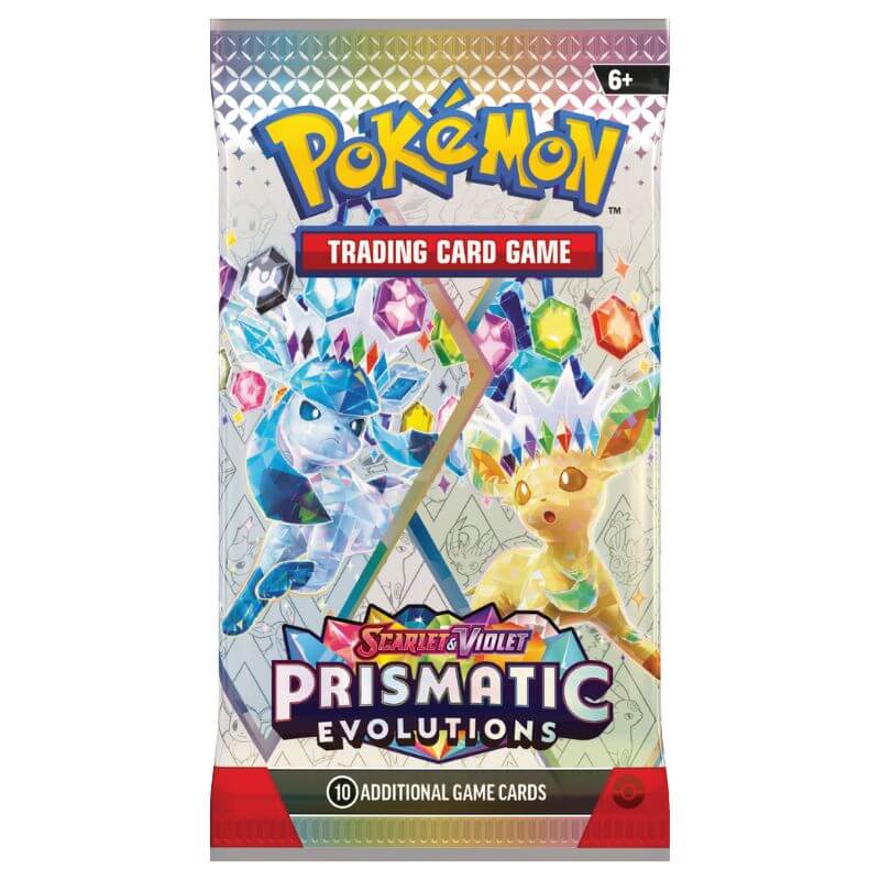 Pokémon Prismatic Evolutions Booster Pack - Luiopzondag.nl